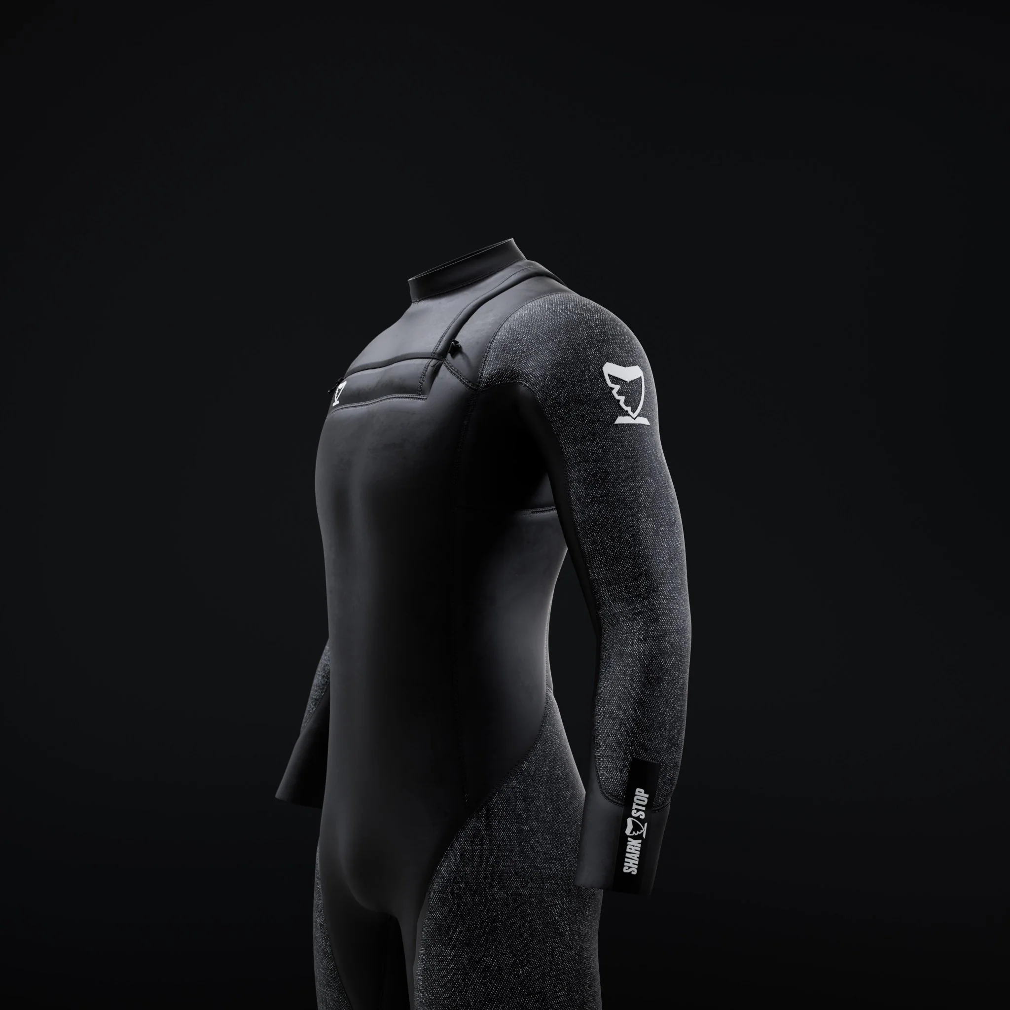 3mm FLEX Chest Zip Wetsuit Steamer | Shark Stop - Image 5