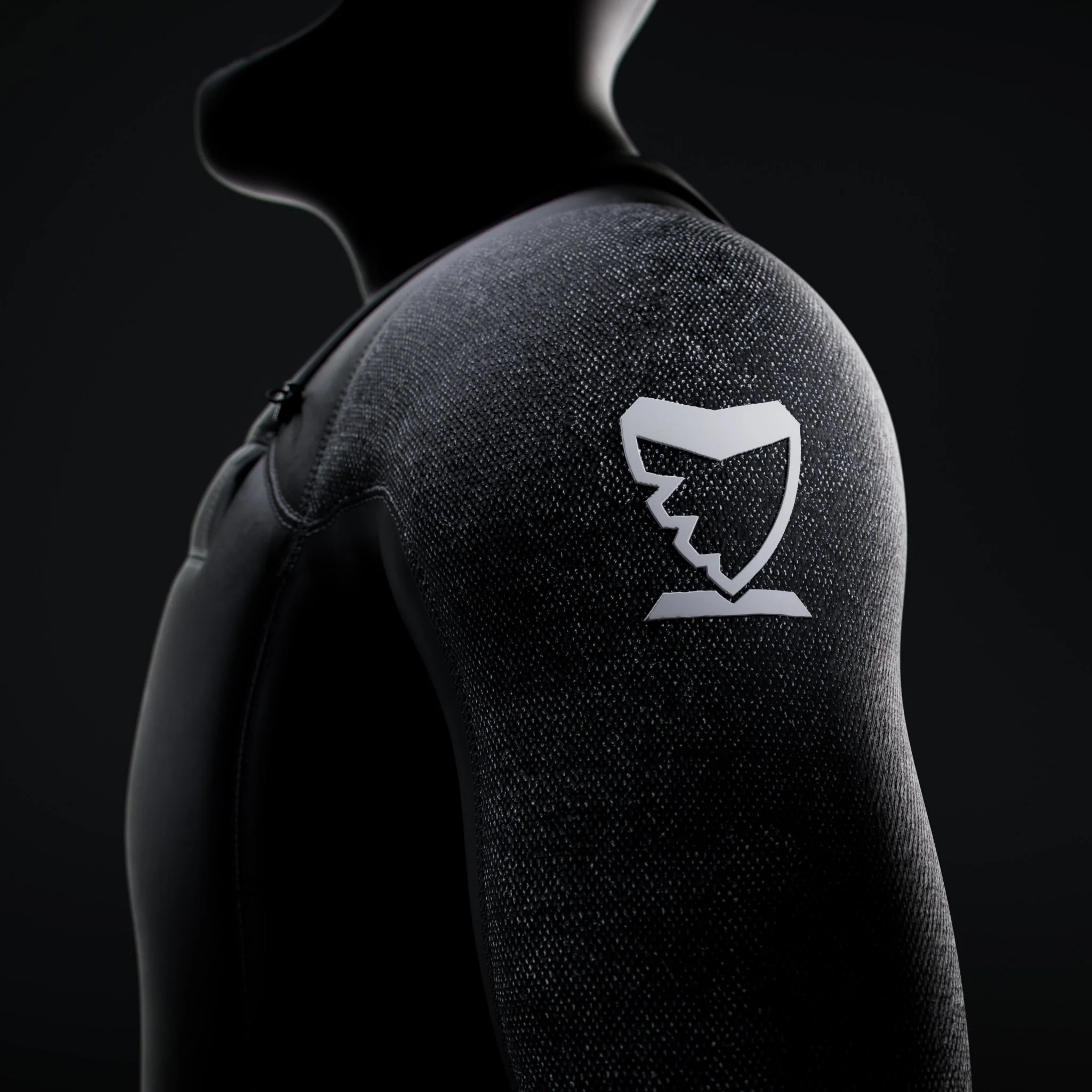 5mm FLEX Chest Zip Wetsuit Steamer With Hood | Shark Stop - Image 4